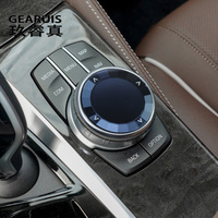 Car crystal Multimedia Buttons switch Knob decoration Cover Sticker For BMW 5 6 7 series G30 G38 G32 X3 G01 X4 G02 Accessories