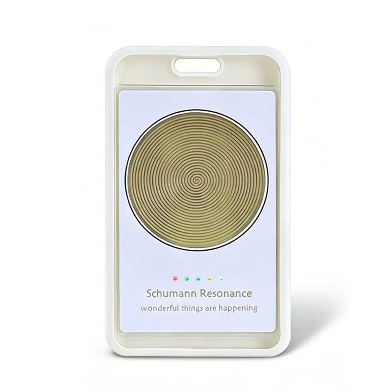 ABZV - Disque d'équilibrage énergétique Schumann pour l'augmentation de la prospérité et l'amélioration de l'aura, ornement décoratif pour la santé