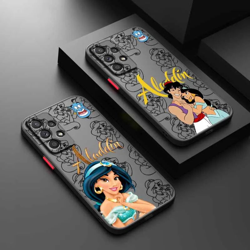 ديزني علاء الدين لطيف آيفون 17 17Air 16E 16 15 14 13 12 11 ميني برو ماكس زائد متجمد شفافة جراب هاتف #2