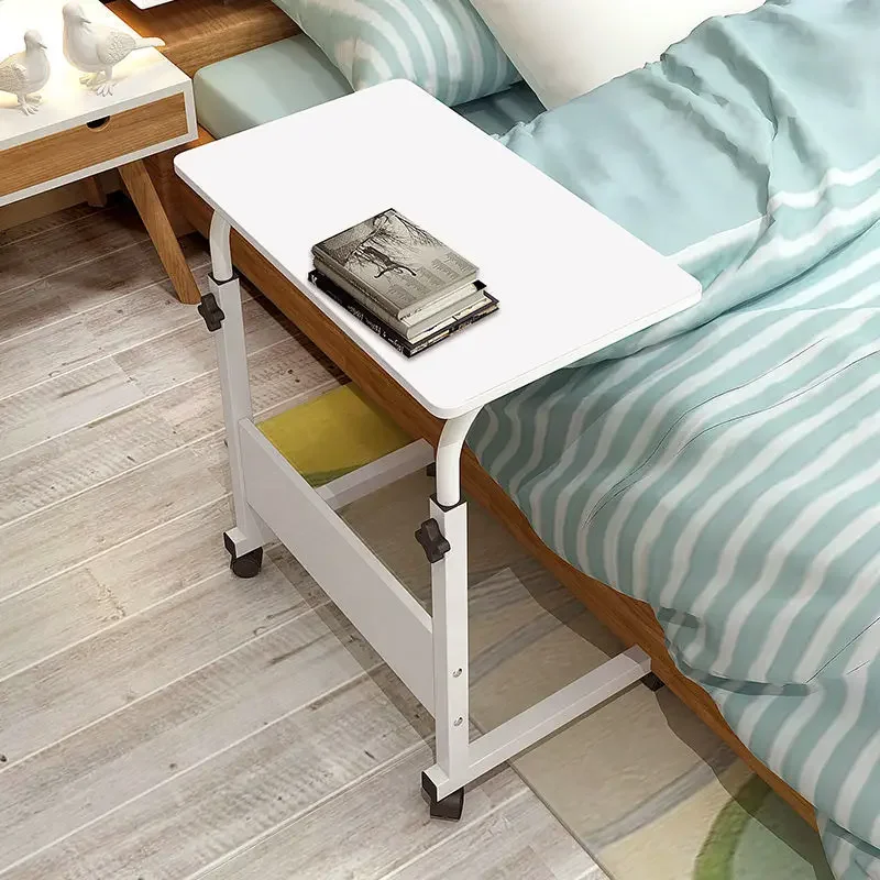 Folding laptop desk lazy bedside table learning simple small learning table movable bedside adjustable portable laptop table