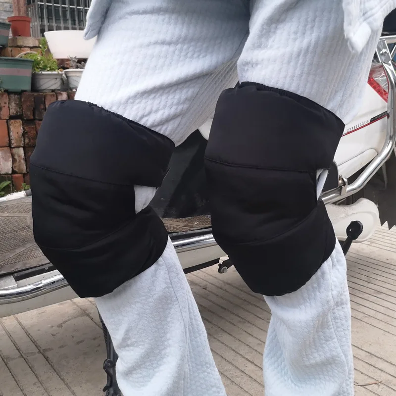 

Adjustable Motorcycle Warm Knee Protective Windproof Cold Proof Thermal Knee Braces Knee Pads Men Women Thickened Insulation