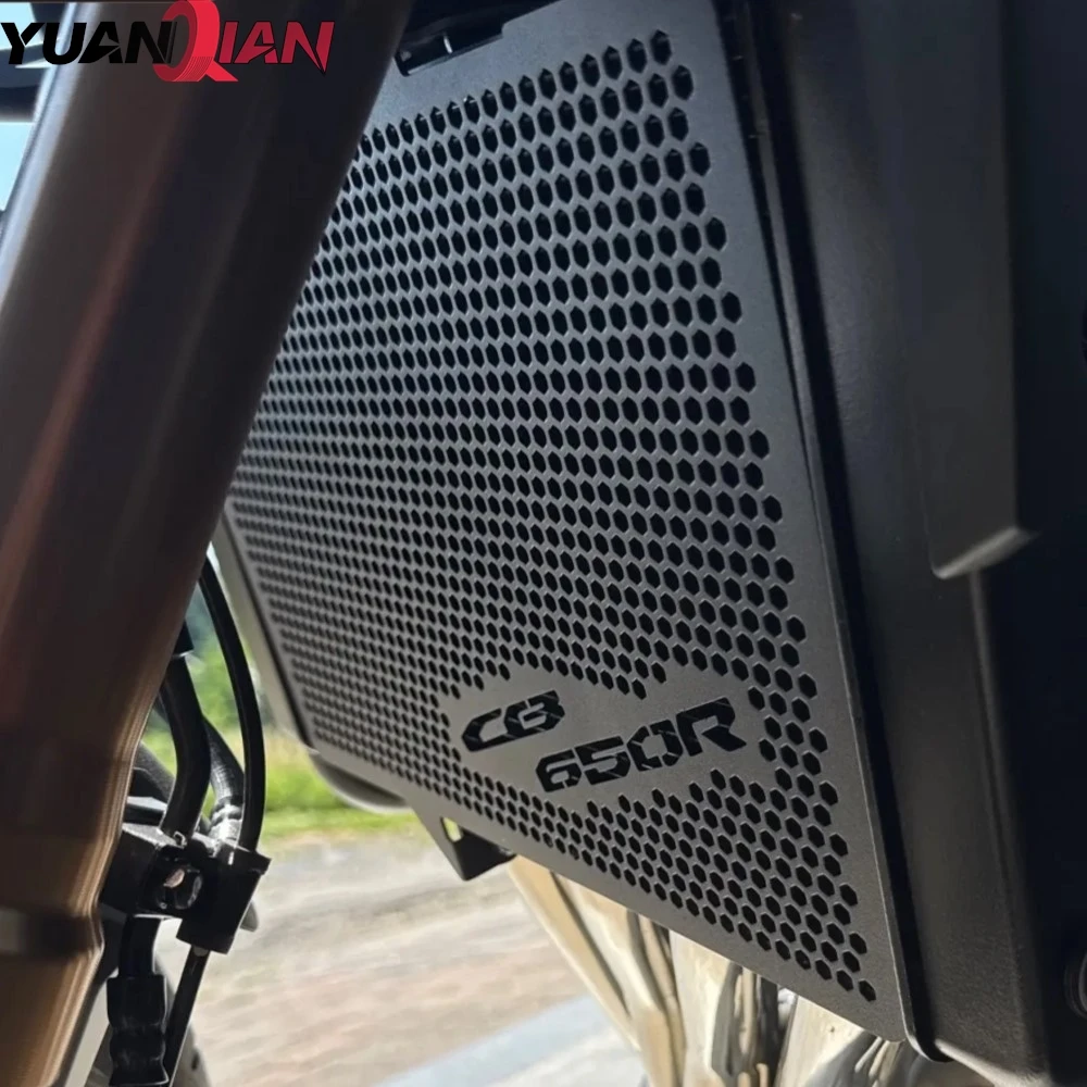 2026 2025 2024 المبرد الحرس لهوندا CB650R Neo Sports Cafe CBR650R CB650F CBR650F شبكة المبرد غطاء حماية الحماية