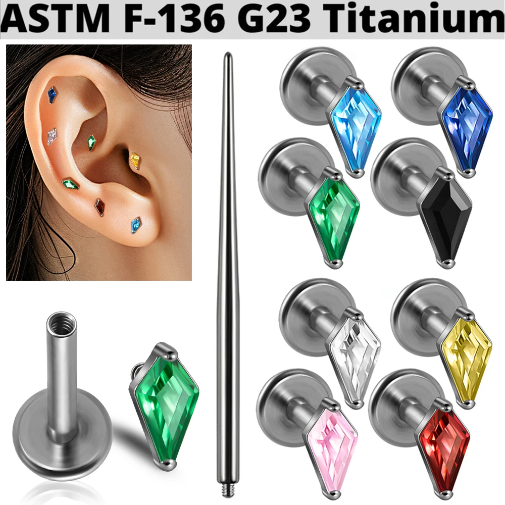 1PC G23 Titanium Rh…