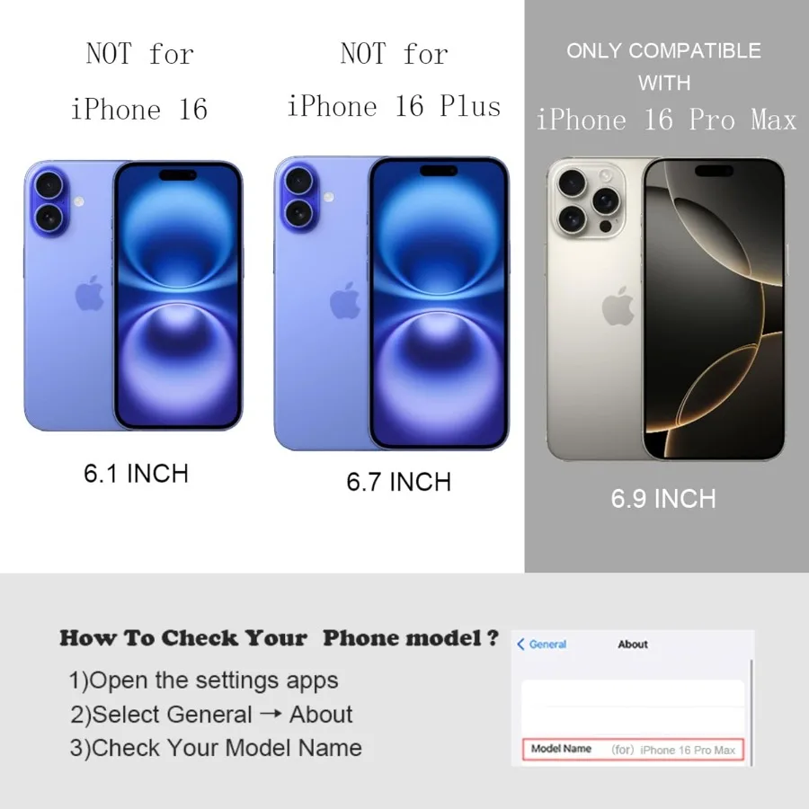 حافظة هاتف لهاتف آيفون 16 برو ماكس بتصميم مموج بسيط وإطار مموج من السيليكون الناعم لهاتف آيفون 16 برو