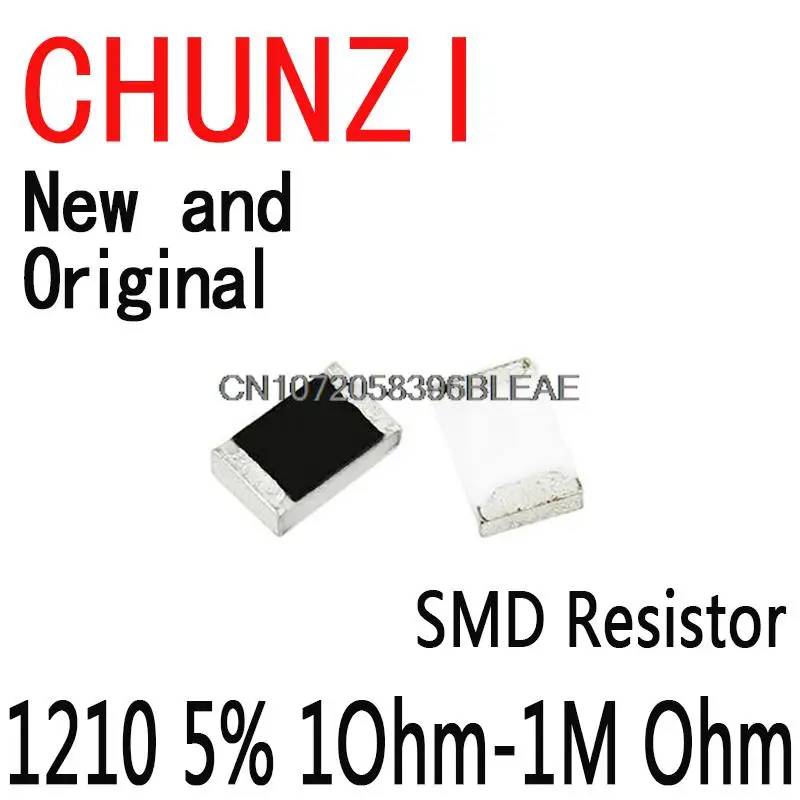 33ValuesX 20PCS=660PCS SMD Resistor Kit DIY KIT 1210 5% 1Ohm-1M Ohm