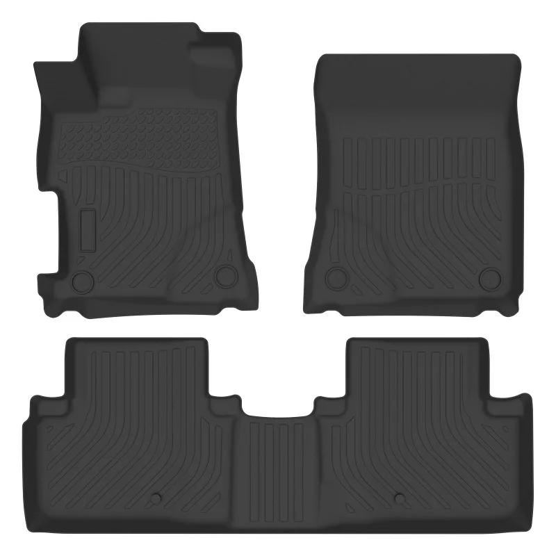 

US Car Floor Mats for 2013-22 Acura ILX All-Weather TPE Rubber Black