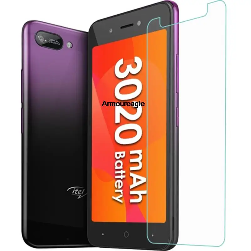 Защитное закаленное стекло для смартфона itel a25, 9h