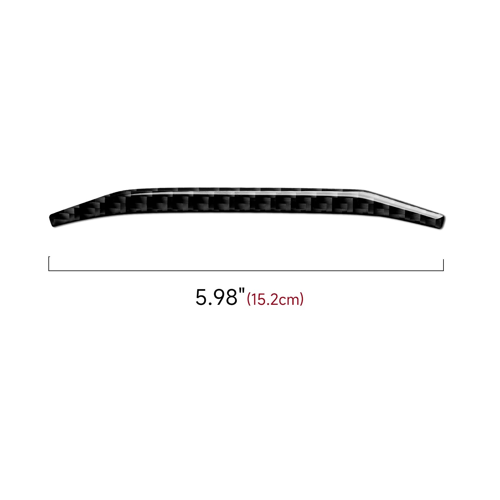 Car Below Speedometer Decorative Strips. Carbon Fiber Interior Sticker. For Volkswagen Polo V 6R/6C (2009-2016) Trim Accessories