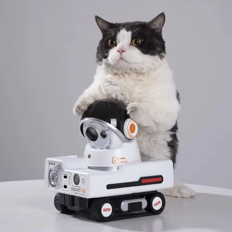 

Pet Cam, Pet Camera Robot, Clever Dog Camera, Cat Cam with App, Vlog Camera, Pet Monitoring Camera for Vlogging Smart Life