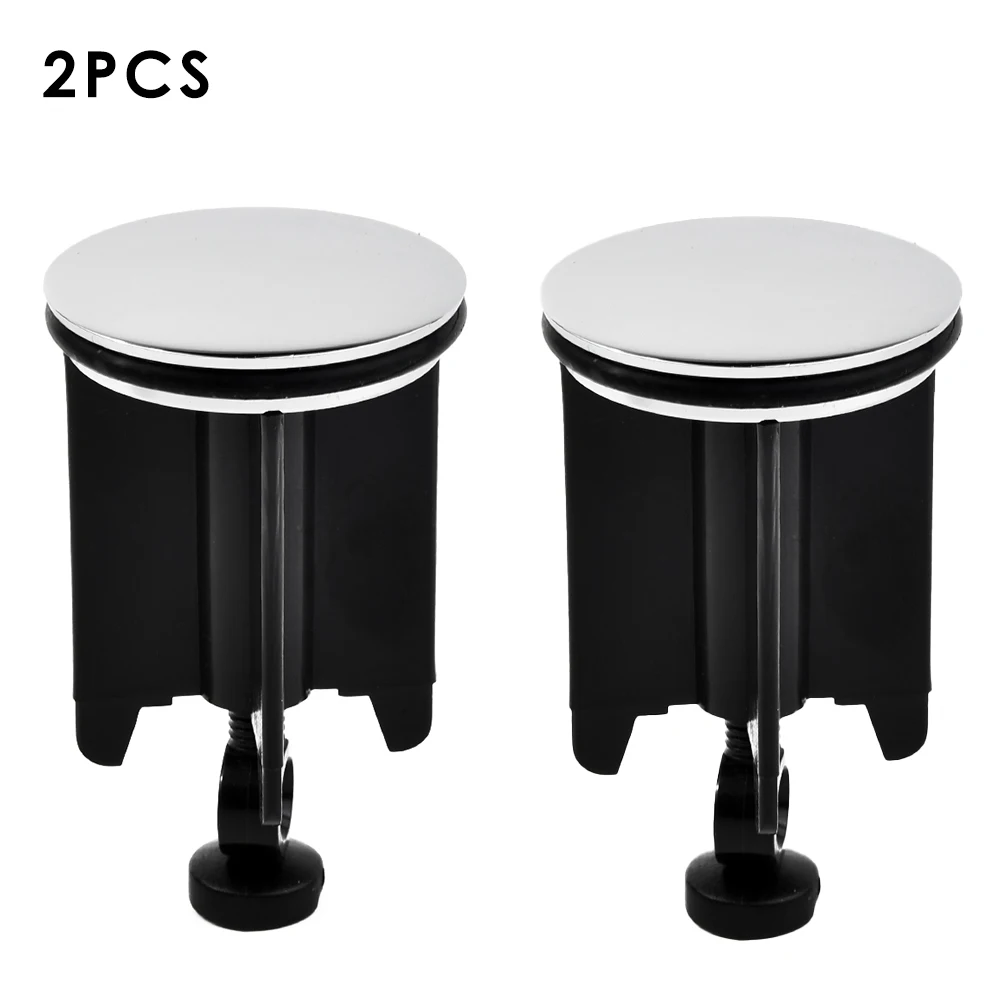 Bathroom Universal Wash Basin Sink Plug 40mm Pop-Up Drain Plug Stopper Manual Lift Drain Plugs Bathroom Spare Accessories