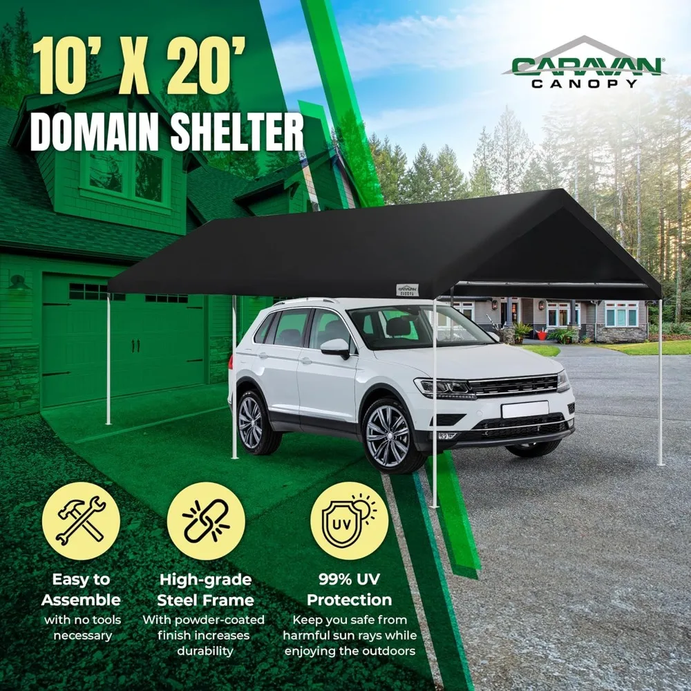 Canopy Domain Straight Leg  Foot Outdoor Canopy Car Tentwith Durable Powder Coated Steel Frames