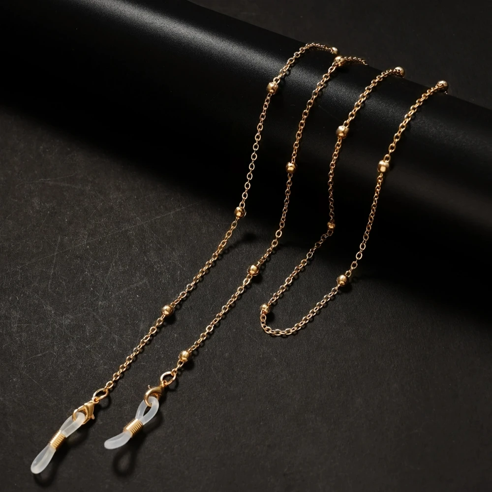 Sonnenbrillenketten für Damen, Acryl-Perlen-Kristall-Brillenketten, Brillenband, neu, modischer Schmuck, Großhandel – Detail 5