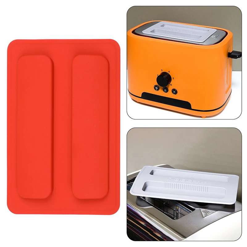 1pcs Silicone Toaster Dust Cover Breakfast Machine Cover Electric Toaster Silicone Lid Protective Kitchenware Cover