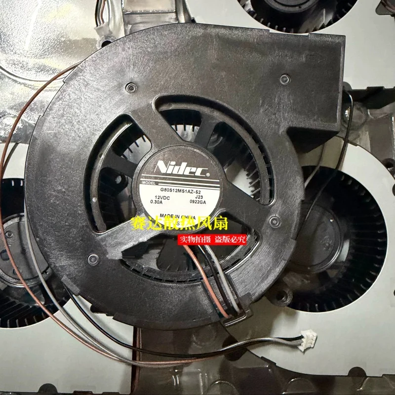 Free shipping for brand new G80S12MS1AZ --52 8028 12V 0.30A three wire turbofan