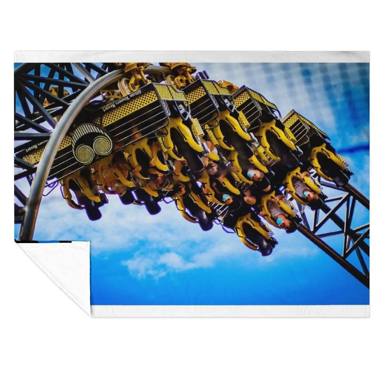 

Inverted Smiler Throw Blanket Thins Luxury Stuffeds Luxury Brand Blankets