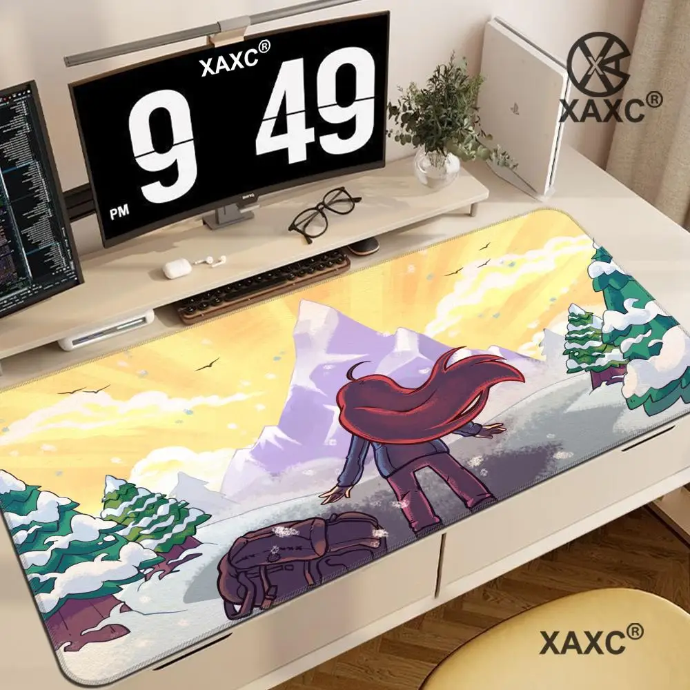 Adventure video game Celeste Mouse Pad Keyboard Mousepad lauge 1200X600 mm Desk Mat PC Gamer Office Carpet Home Table pad