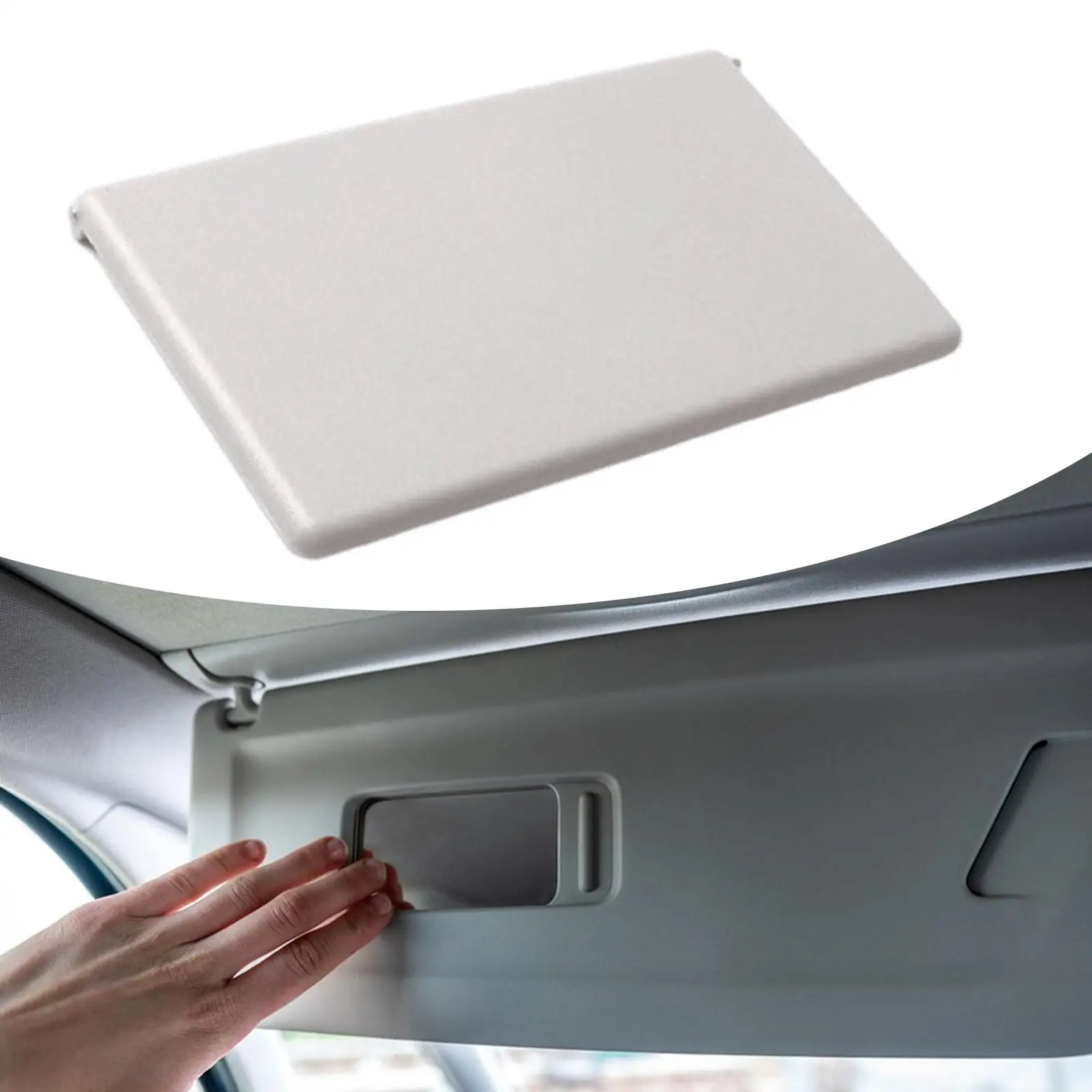 

Sun Visor Mirror Cover PP Glass Wear Resistant Makeup Mirror Car Interior Parts for Buick Envision