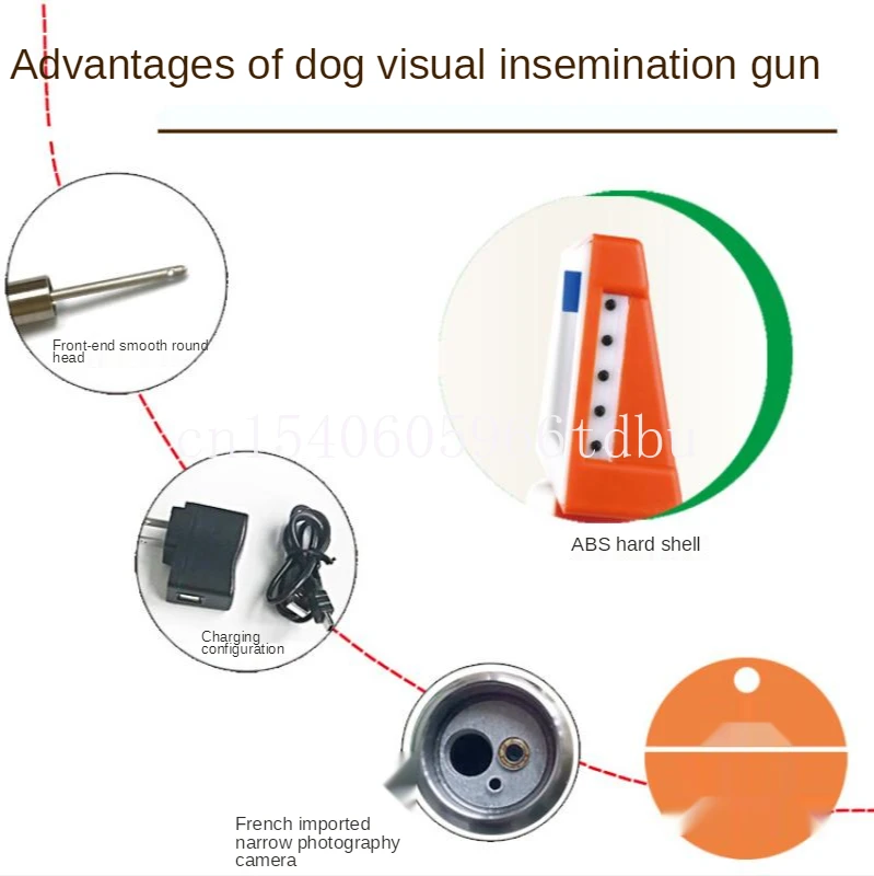 Visual Insemination  for Dogs Sheep Animal Artificial Insemination Tools Dog Endoscope Veterinary Equipment