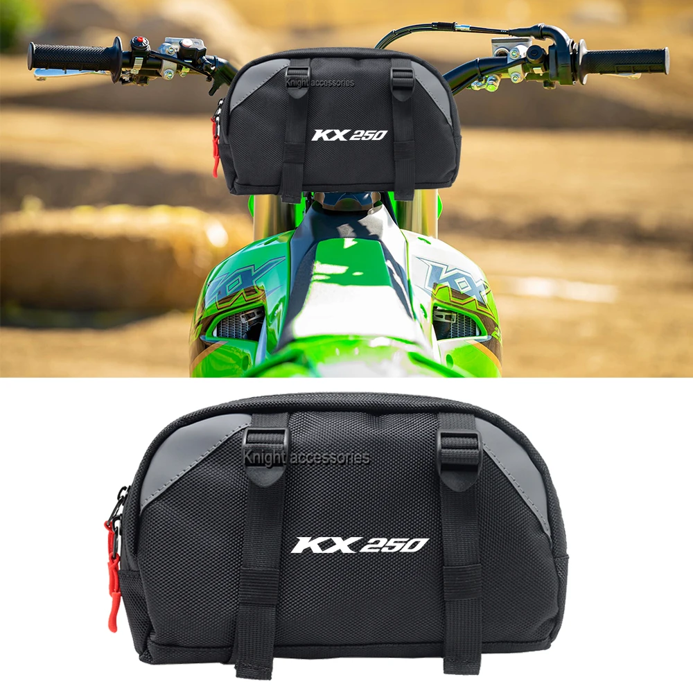 

For KX250 KX 250 kx250 kx 250 Motorcycle Front Handlebar Bag multifunctional storage bag travel bag