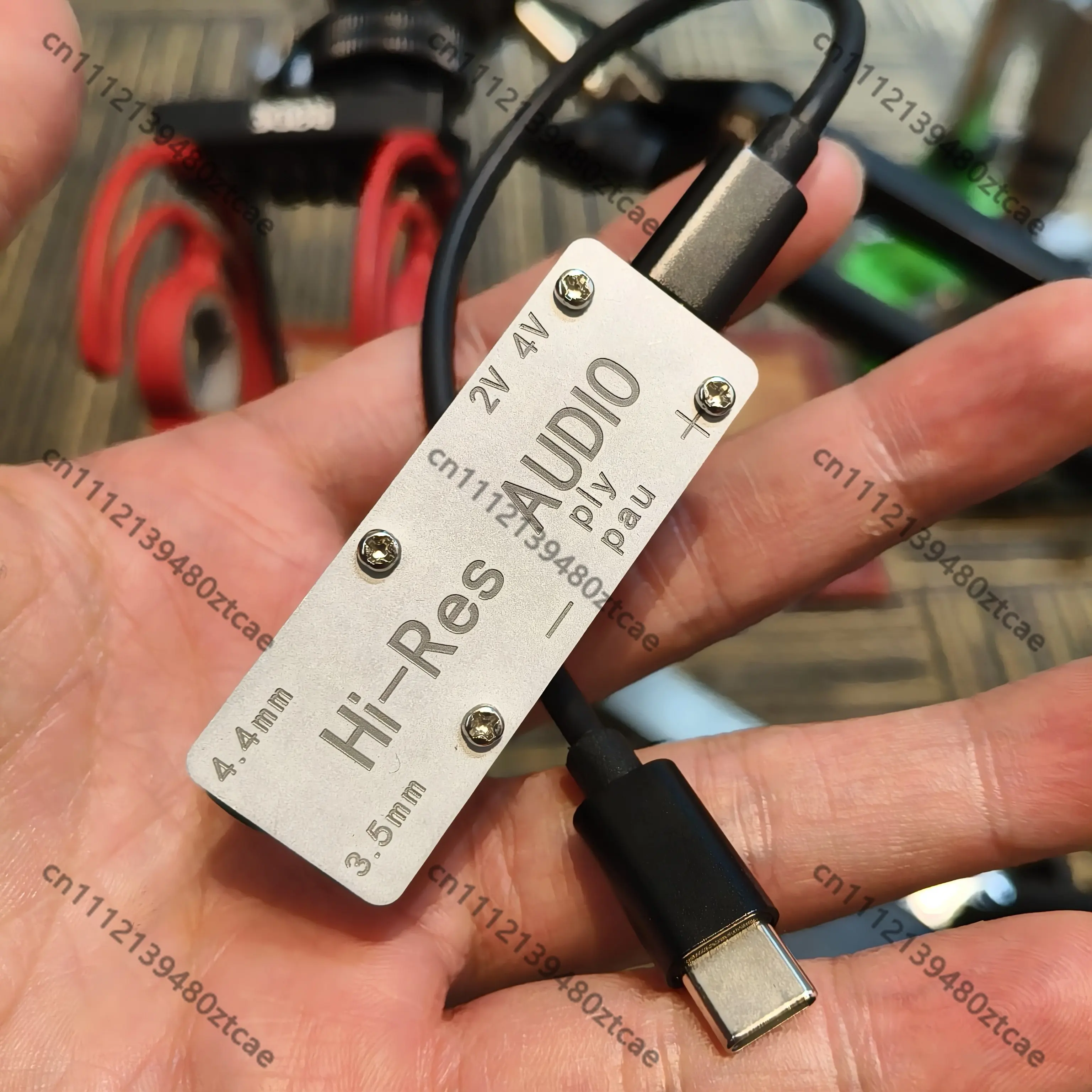 Full Balanced Lossless Audio Decoder 4.4mm & 3.5mm Output Hard Decoding High Resolution Portable Headphone Amplifier
