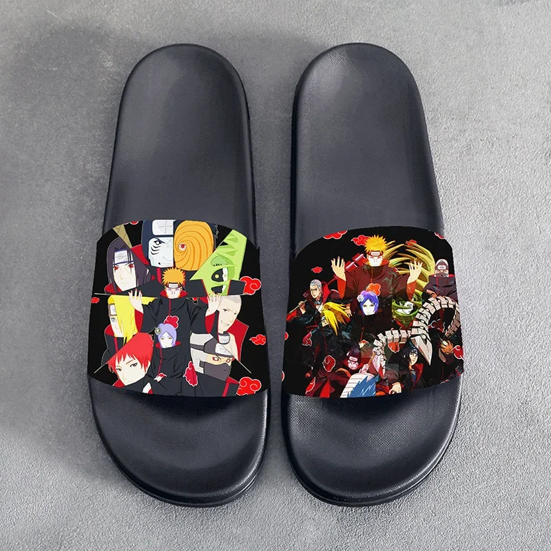 Summer Sandals Slippers Anime NARUTO Might Guy Cosplay Slippers Cartoon Shoes For Men Women Unisex Halloween Gift