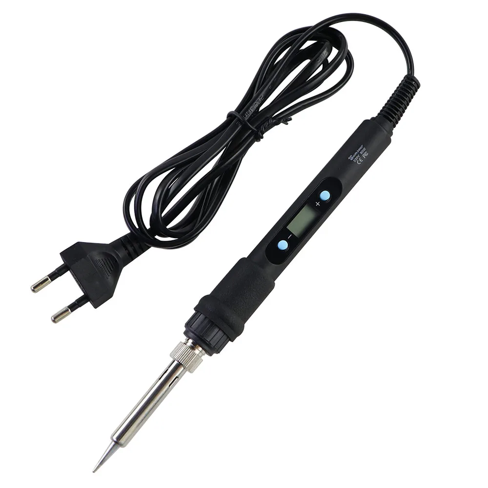 90W/80W Digital Electric Soldering Iron 220V/110V Temperature Adjustable Welding Soldering Iron Tips/ Tin Wire Tools Accessories