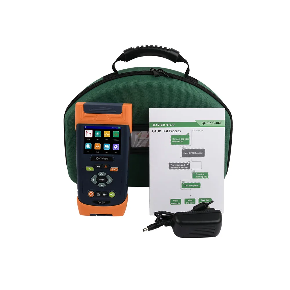 2022 Brand New Komshine QX55 S/P PON OTDR Fiber Optic Reflectometer