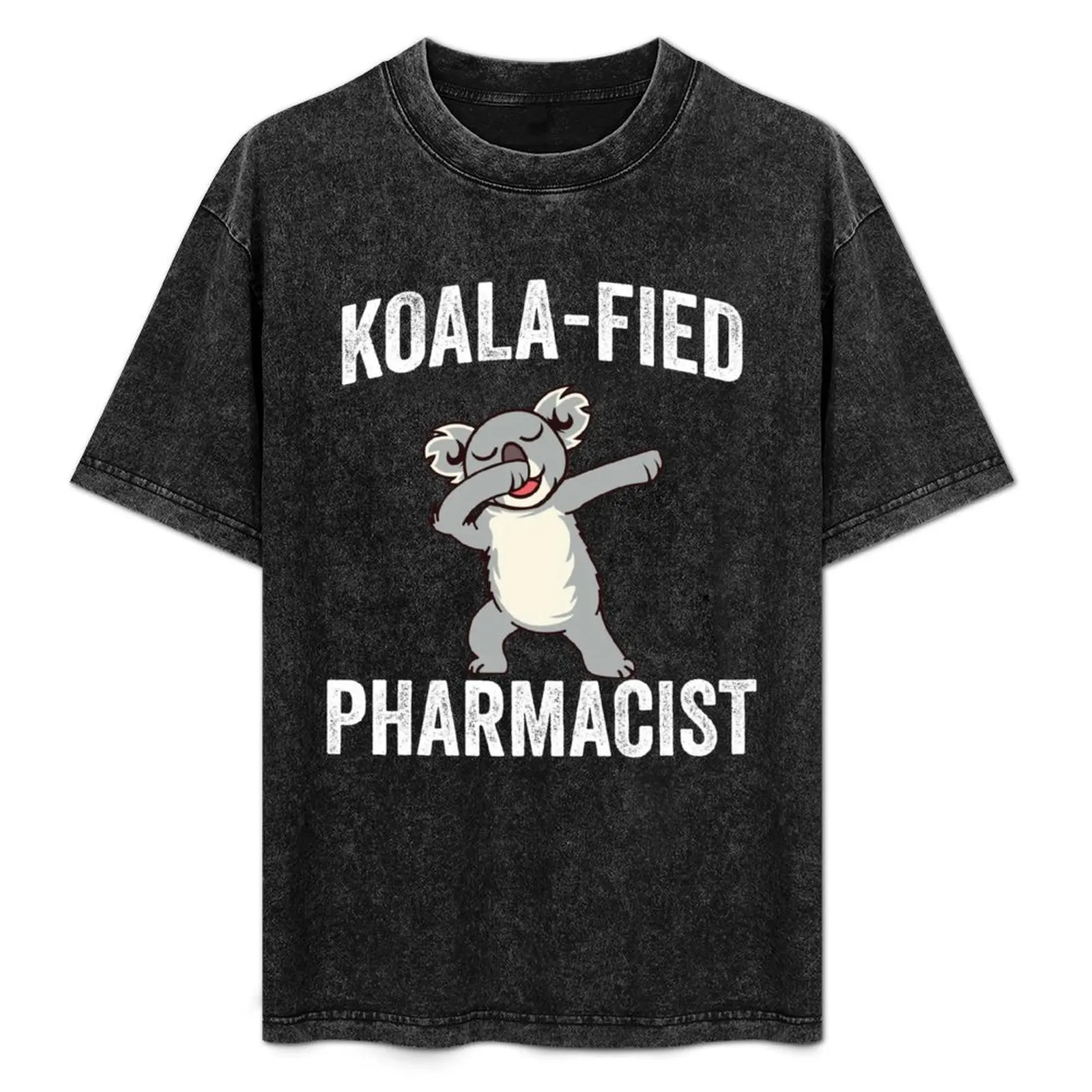 

Funny Pharmacist Pun Koala-fied Pharmacy Gift T-Shirt High Elasticity Sports T-Shirt
