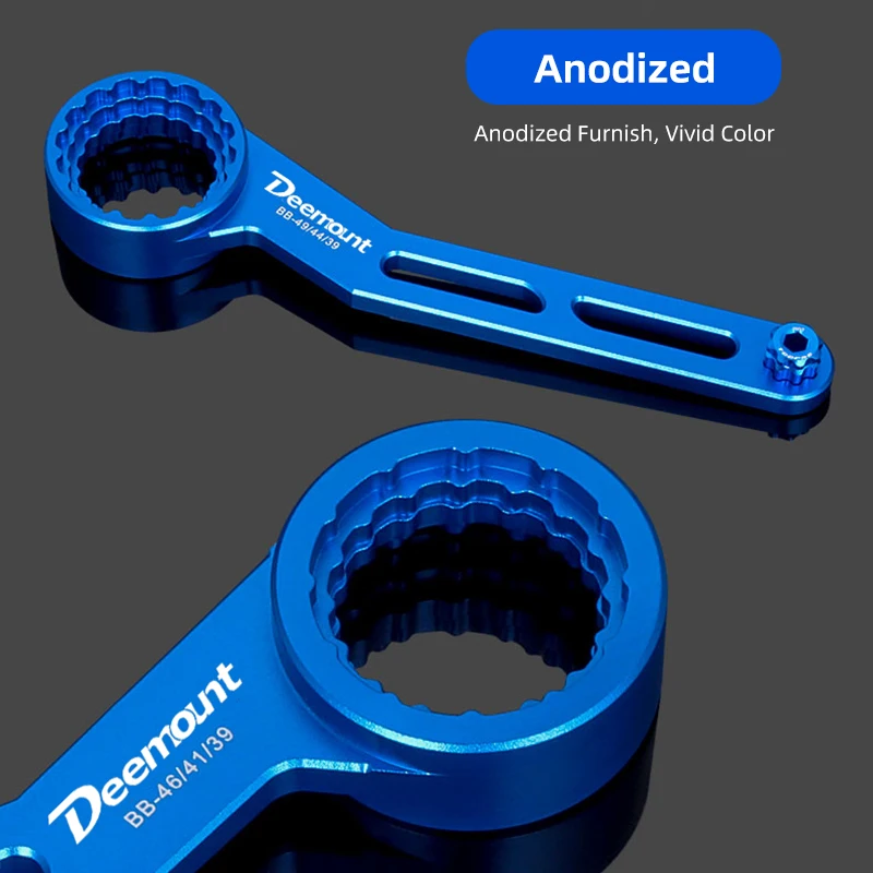 6 in 1 Bicycle Bottom Bracket Extractor Tool for Hollowtech Sram DUB Suppe Light BB External Bearing Cup Removal Install Wrench