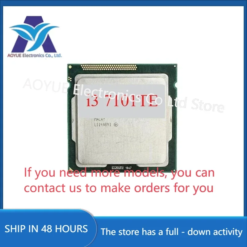 1 unids/lote prueba perfecta i3-7101TE i3 7101TE i3 7101 TE 3,4 Ghz Dual Core 3M 35W LGA1151 procesador de CPU