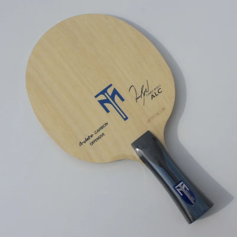 Hot selling ALC all wood 7-layer carbon fiber table tennis racket bottom plate, horizontal grip FL attacking bottom plate