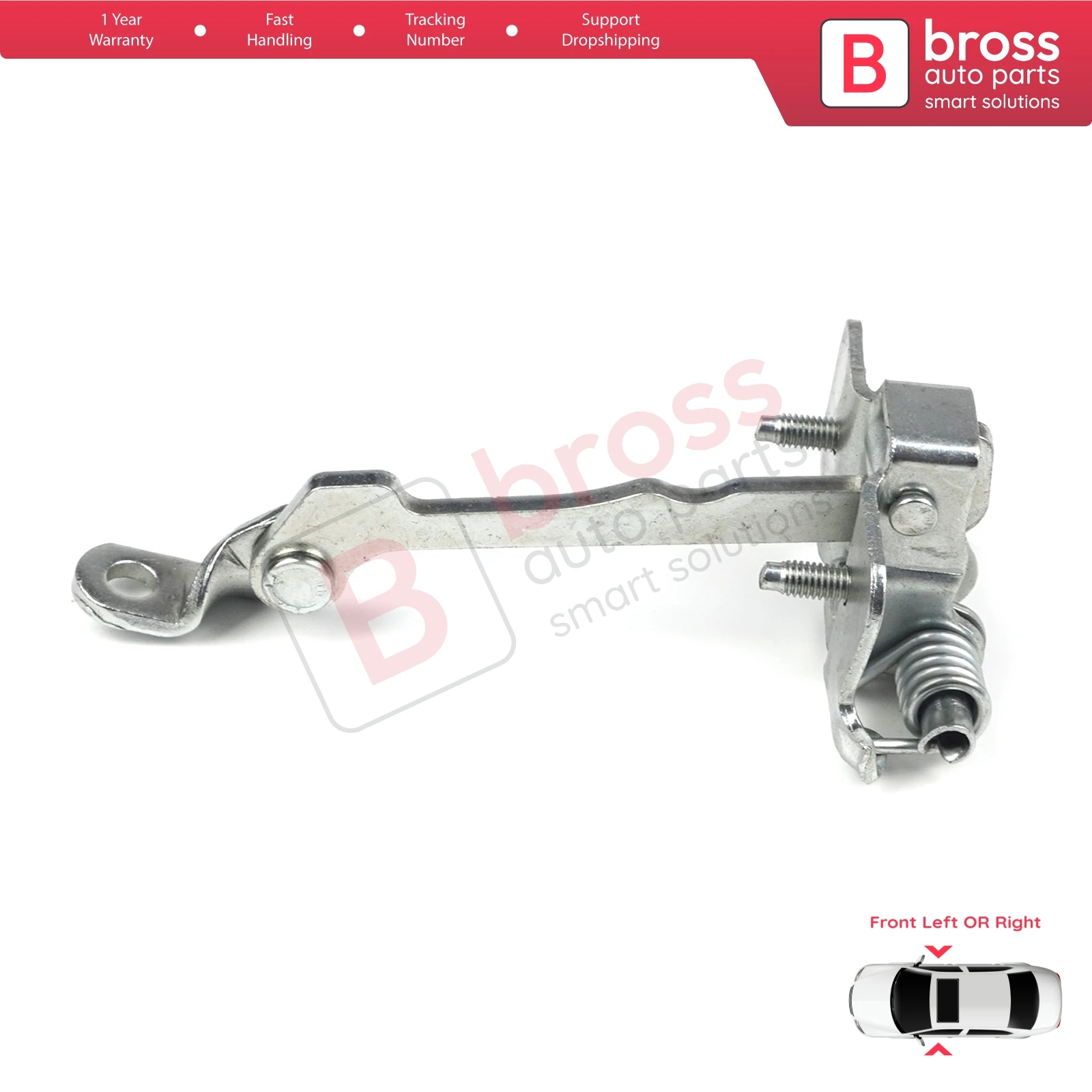 BDP754 Front Left OR Right Door Catch Hinge Brake Stop Check Strap Limiter 7700424784 for Renault Laguna MK1 X56 1993-2001