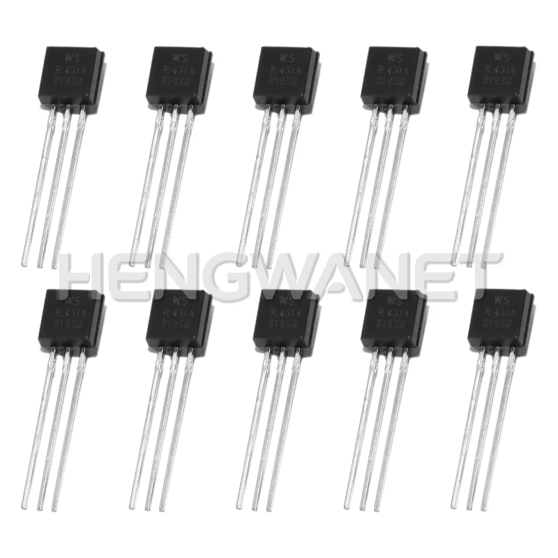 50PCS TL431A TO92 TL431 TO-92 431 new and original IC Chipset