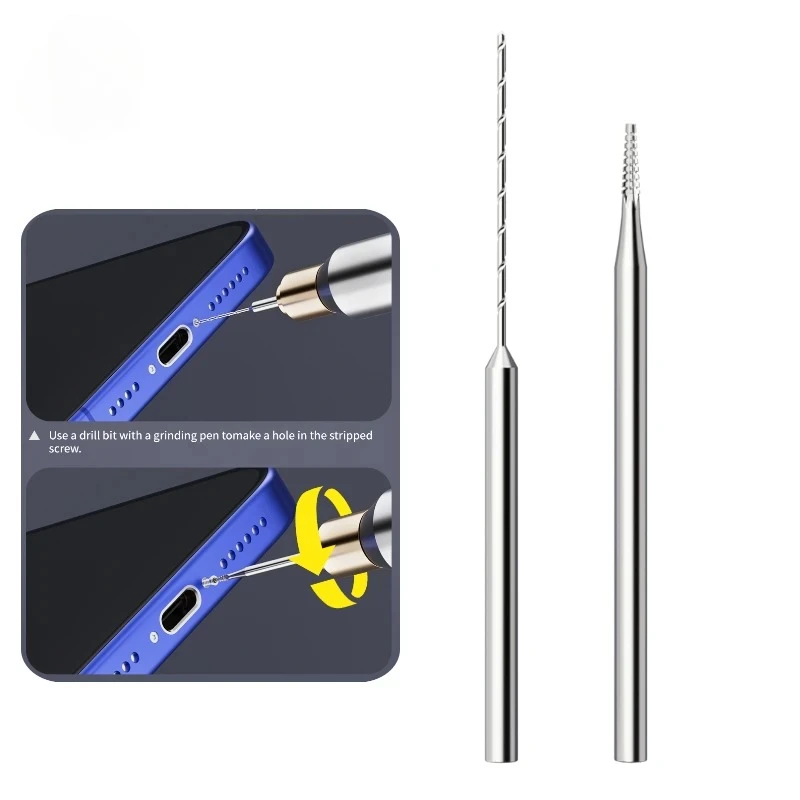 

U8 Alloy Piercing And Sliding Drill Bit Quickly Remove The Slipped Screws Without Damaging The Frame Phone Repair Tool