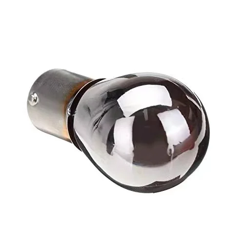 2 Buah Lampu Sein Halogen PY21W Warna Perak Krom Amber 12V21W BAU15S untuk Kendaraan