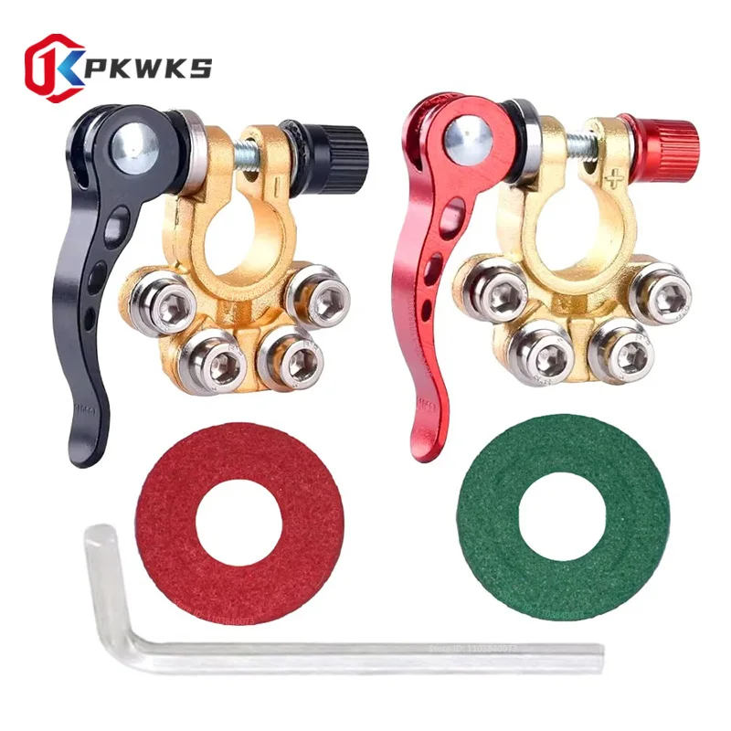 

PKWKS клеммы для автомобильного аккумулятора, быстроразъемные автомобильные кабели, разъемы для проводов, разъемы для отключения кабеля, автоаксессуары