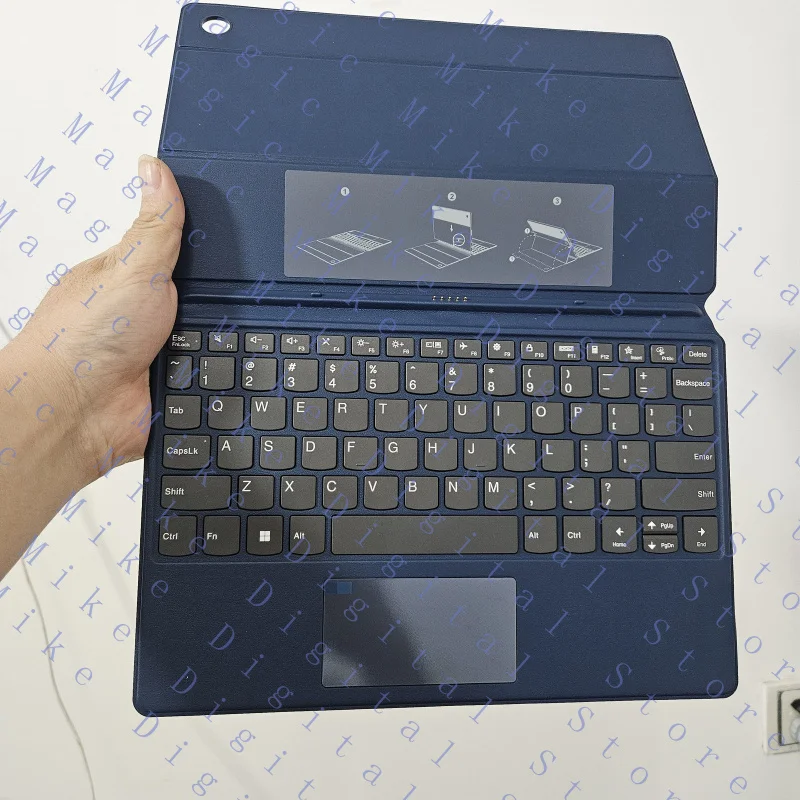 

Оригинальный кожаный чехол-клавиатура H для планшета Lenovo Qitian D11, IdeaPad Duet 3i Gen 8