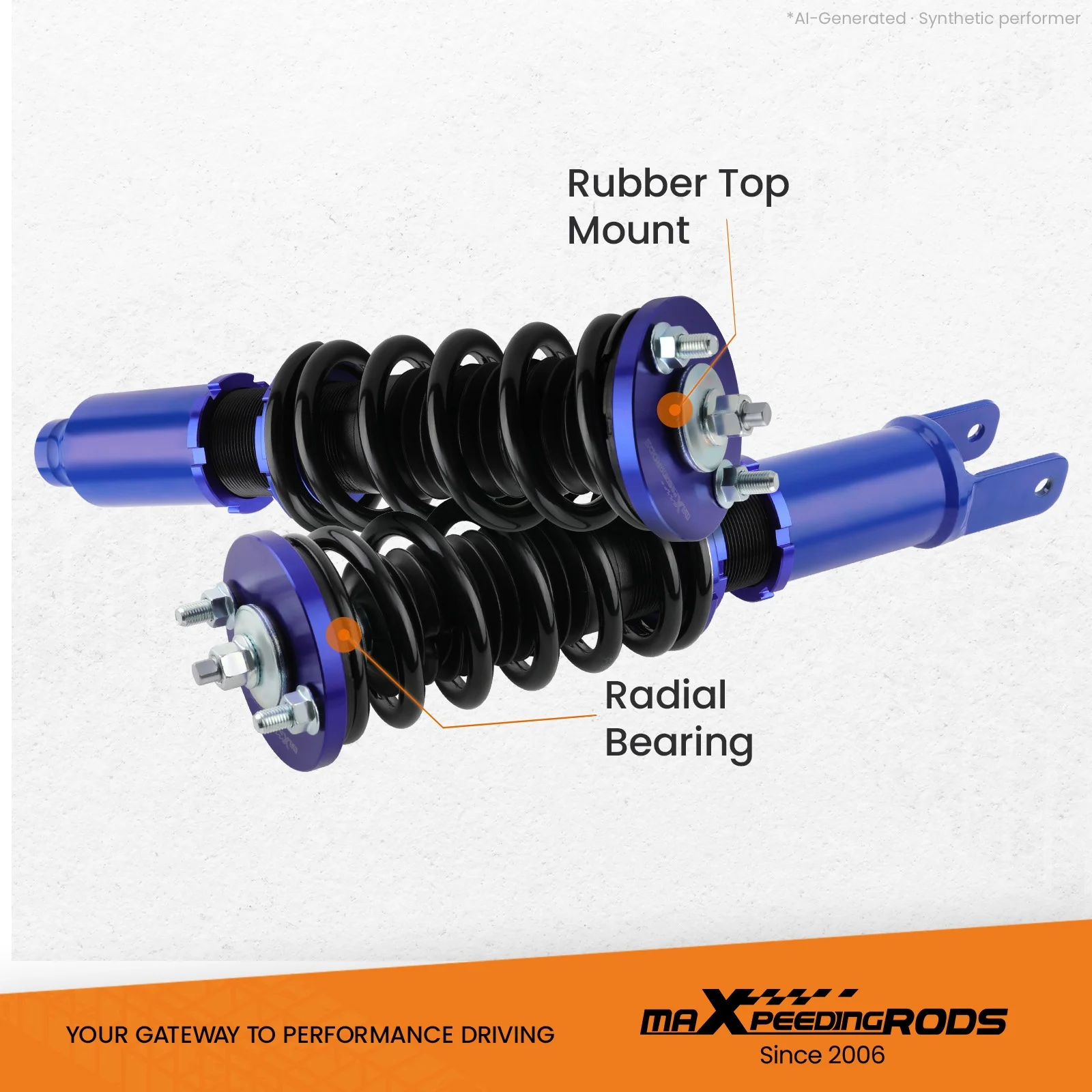 Suspension Coilovers Kit for Honda Civic 92-00 Acura Integra 94-01 Shock+Springs