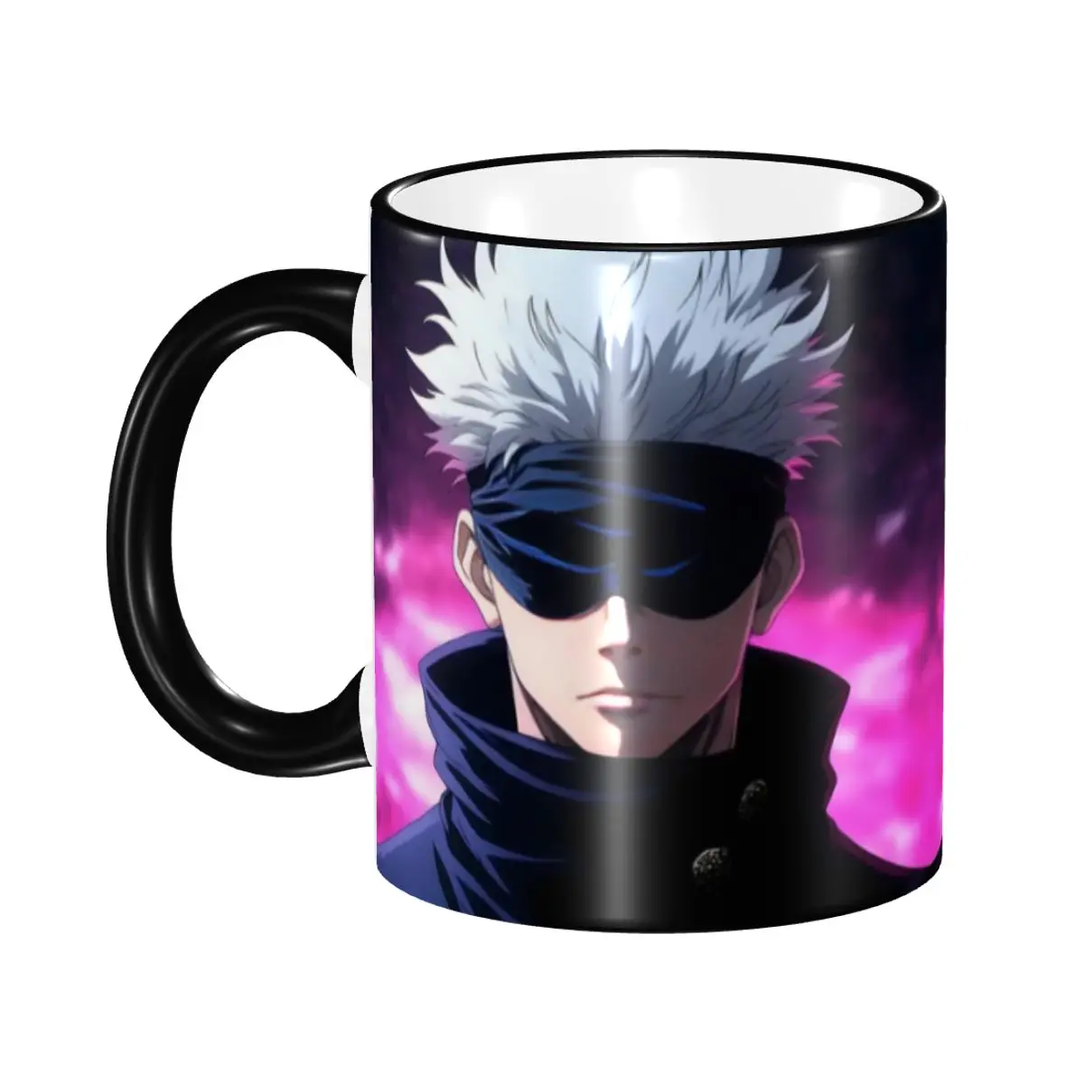 

Personalized DIY J-Jujutsus K-Kaisens Ceramic Mugs Cool Cartoon Manga Coffee Cup Creative Gift