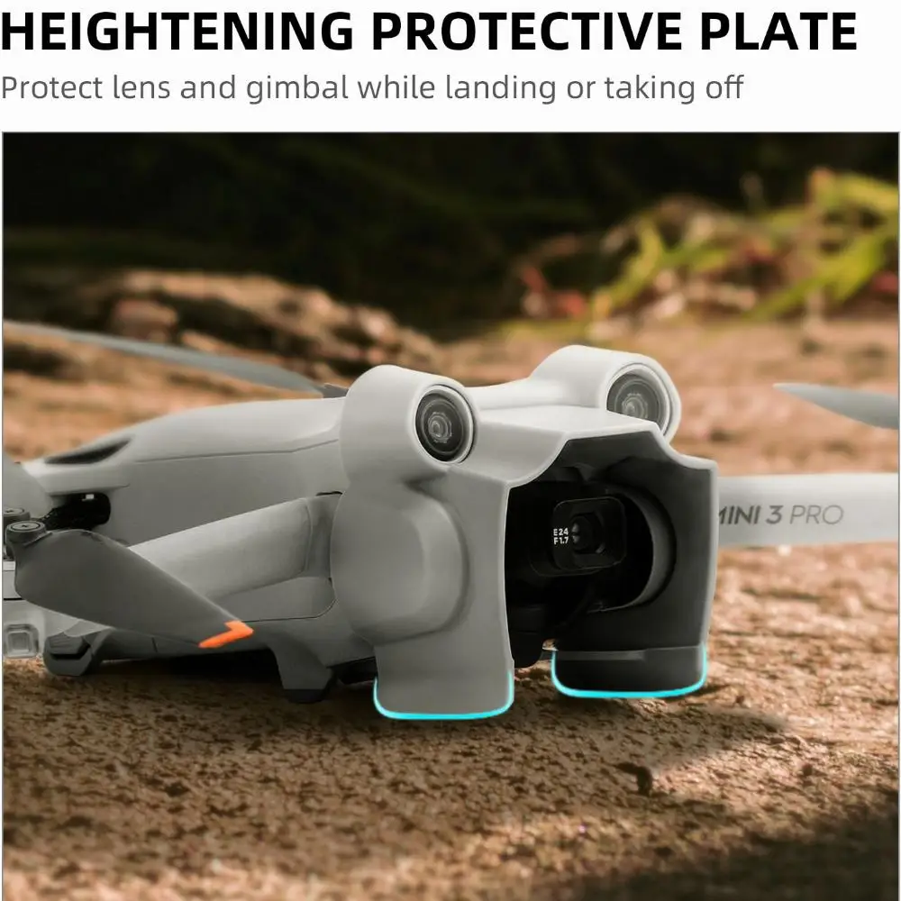 غطاء عدسة Gimbal واقٍ جديد غطاء عدسة بلاستيكي لـ DJI Mini 3 Pro