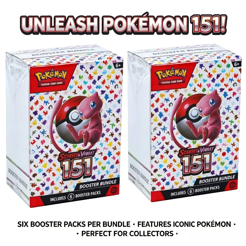 5 Estilos Pokémon Inglés Escarlata y Violeta 151 Mega Llamas Fantasmáticas Paquete de Refuerzo Versión ME02 Tarjetas Coleccionables de Entrenador