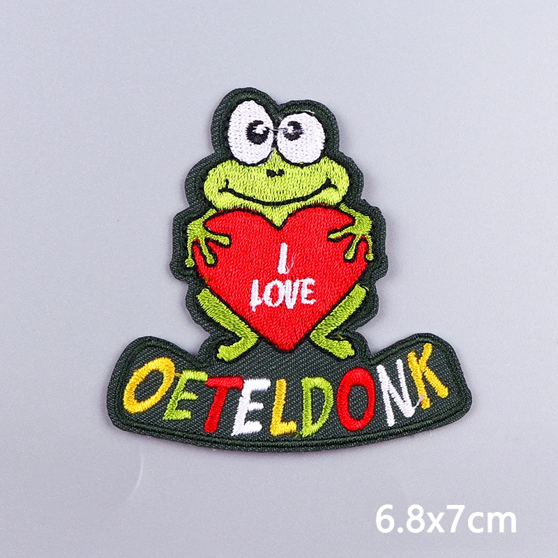 2026 Oeteldonk emblemen opstrijkbare patch Nederlandse carnaval badge voor festival geborduurde patch op kleding viering souvenir cadeau
