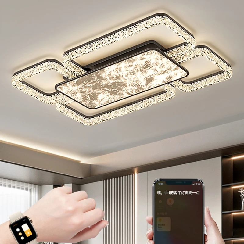 ديكور المنزل مصباح السقف الحديث أضواء السقف غرفة المعيشة الديكور أضواء LED لغرفة الإضاءة الداخلية plafonniers