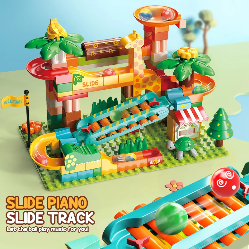 Big-sized Creative Building Bl - огляд і ціна Marble Run Set