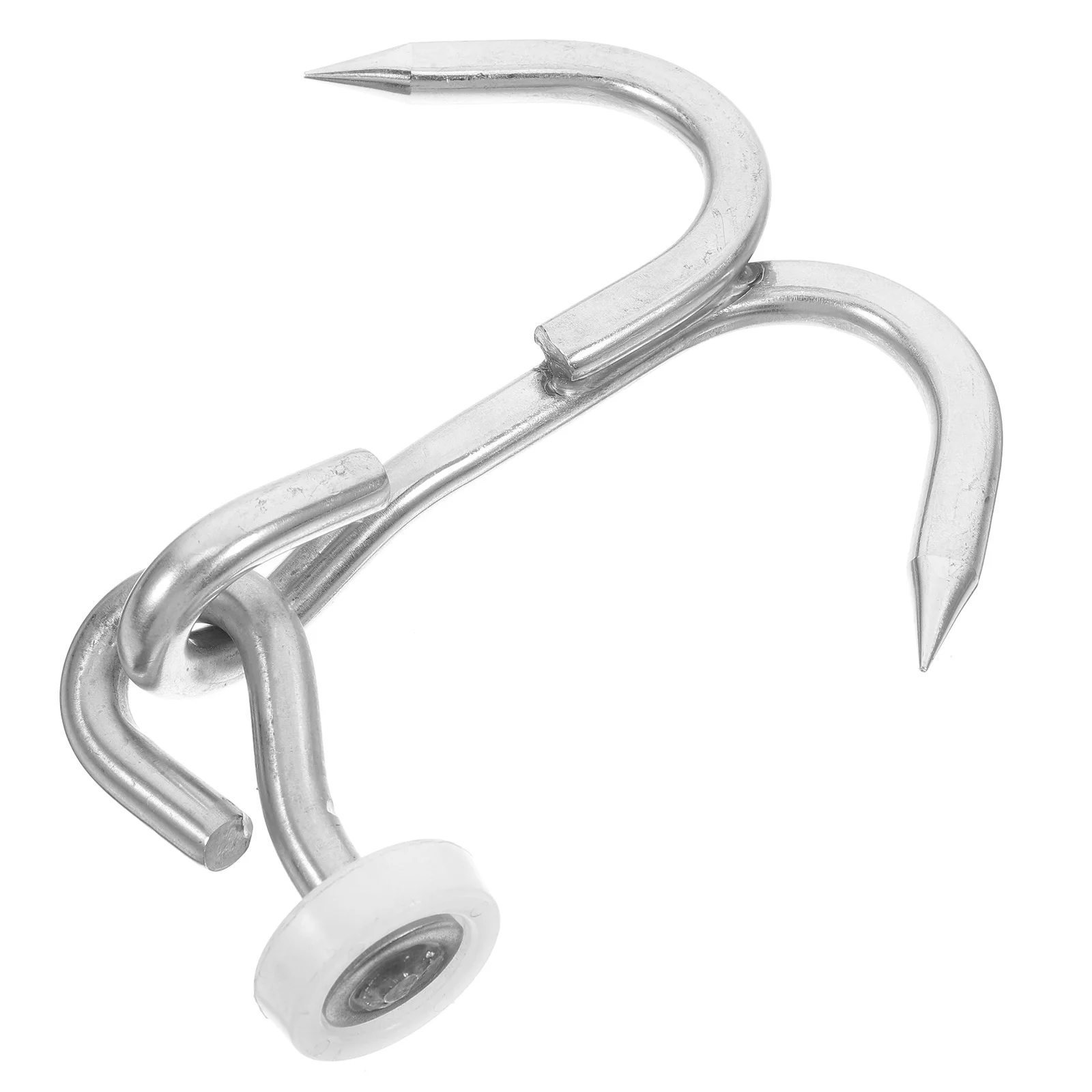 

Meat Hook Stainless Steel Double Hooks Heavy Duty Refrigerated Truck Compatible Meat Hanger Beef Sausage Poultry Butcher Car