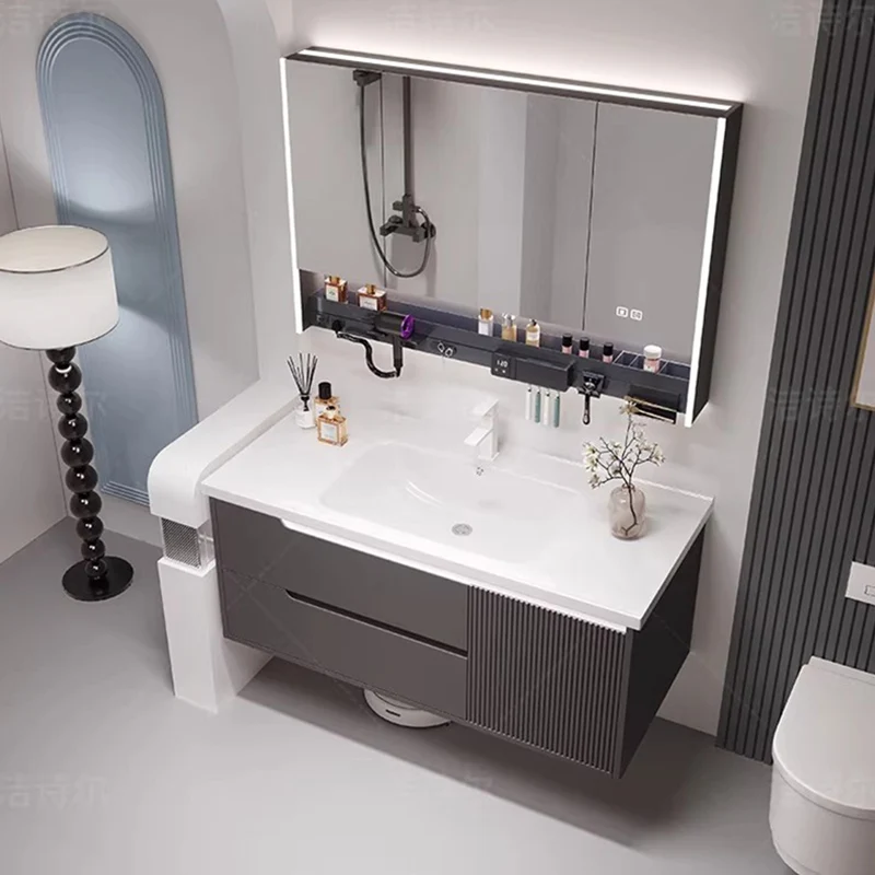 chinese cheap bathroom cabinet Minimalist salon big size aesthetic decoration cupboard accent gabinete ornaments home furniture
