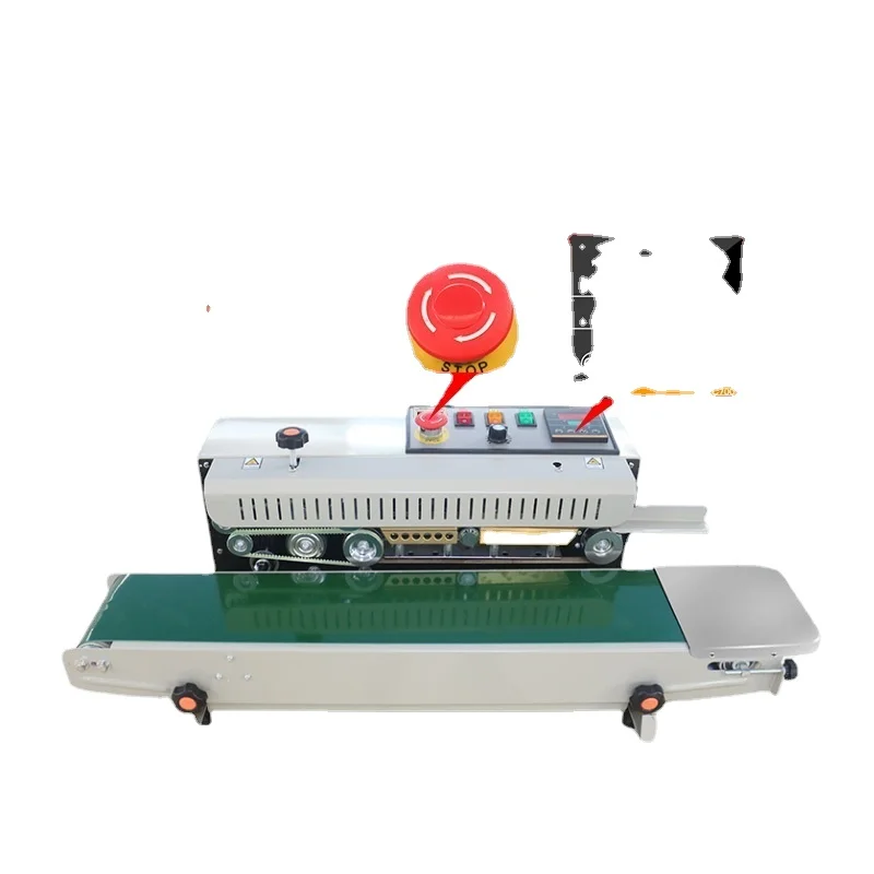 

Mingmingtao Fr-770 Automatic Continuous Sealing Machine Commercial Film Aluminum Foil Bag Plastic Tea Food Intelligent Spray