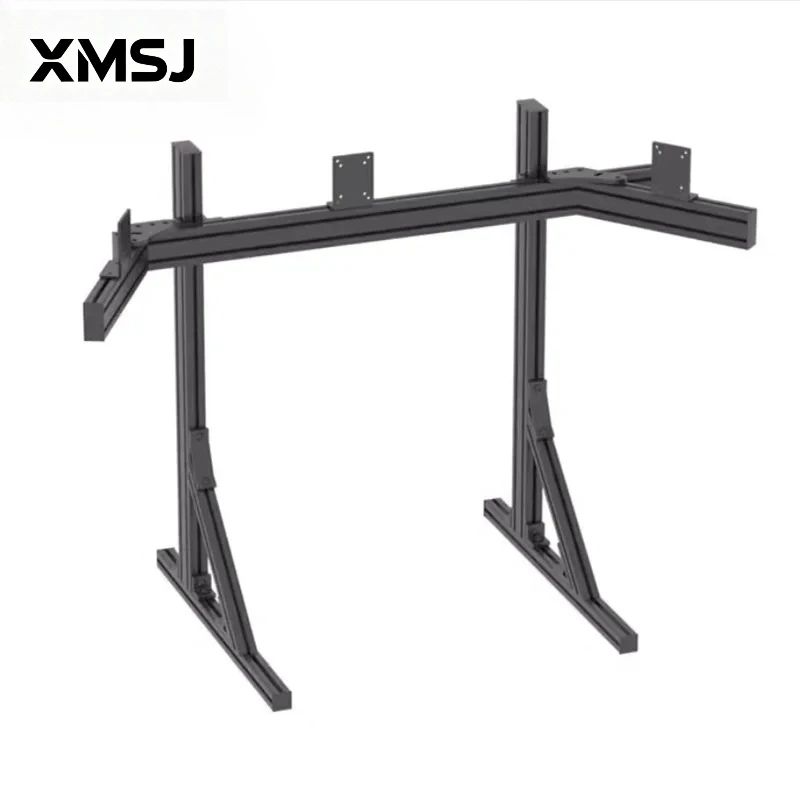Customized Sim Rig Racing Simulator Single Screen Mounts Triple Screen Stands Floor Bracket TV Screen Hanger Monitor Mount Stand