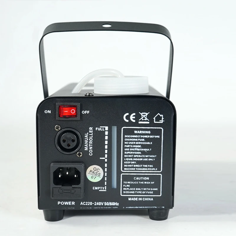 500 واط آلة لصنع الدخان RGB 3 LED آلة الضباب مختلط الألوان مع جهاز التحكم عن بعد المرحلة قاذف الدخان للحزب DJ ديسكو هالوين