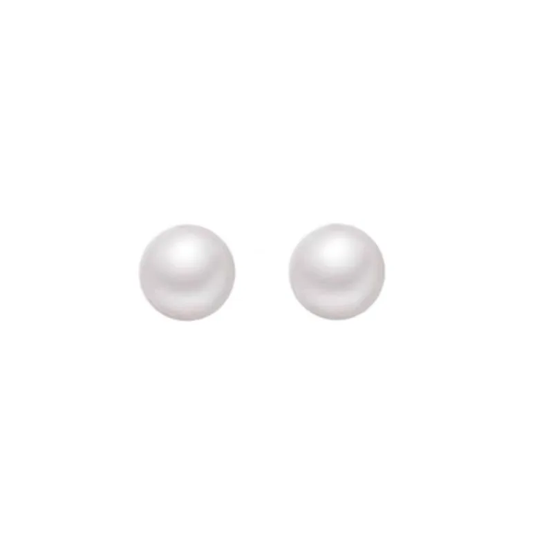 925 Sterling Silver Stud Earrings, Dainty Elegant Versatile Ear Jewelry Wholesale for Women - view 5